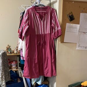 BloomChic Pink Tunic Dress. Size 12